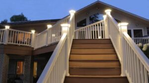 solar post cap light