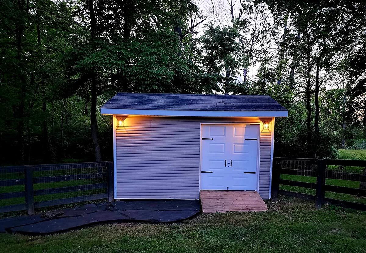 outdoor solar wall scounce light