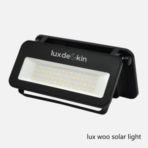 glass led solar wall light